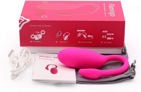 œuf vibrant connecté Flamingo
