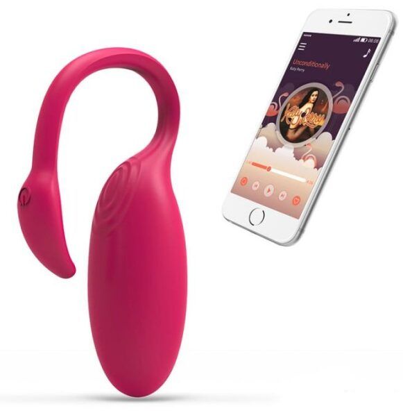 œuf vibrant connecté magic motion flamingo